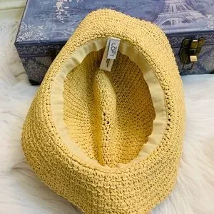 LOFT | Accessories | Loft Zebra Print Band Straw Fedora Hat  display picture 3